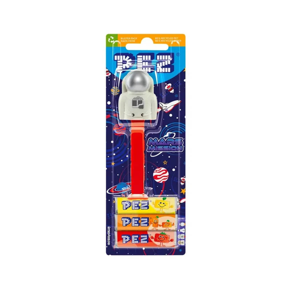 PEZ Spender Astronaut Silber