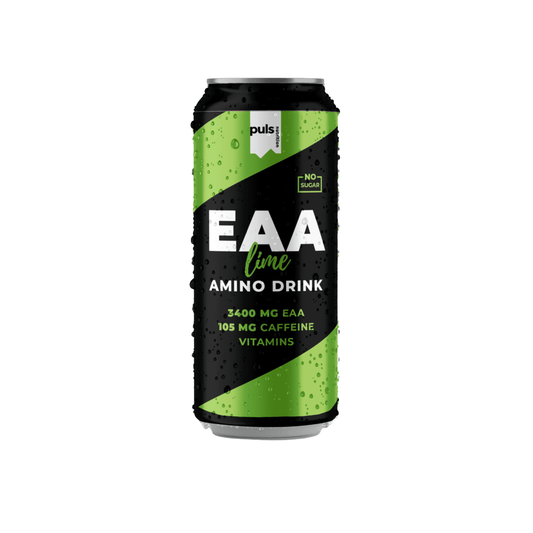 Puls Nutrition EAA ENERGY DRINK Lime 330 ml ZERO SUGAR - Getränke
